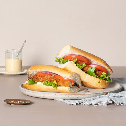 Chicken Schnitzel Baguette