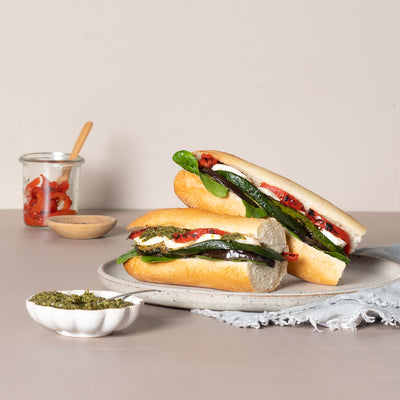 Pesto Veggie Baguette