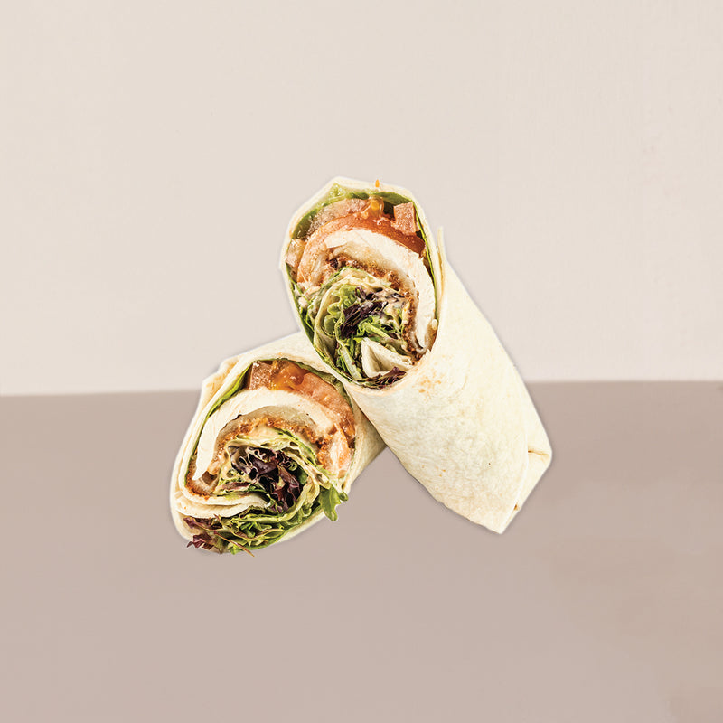 Chicken Schnitzel Wrap