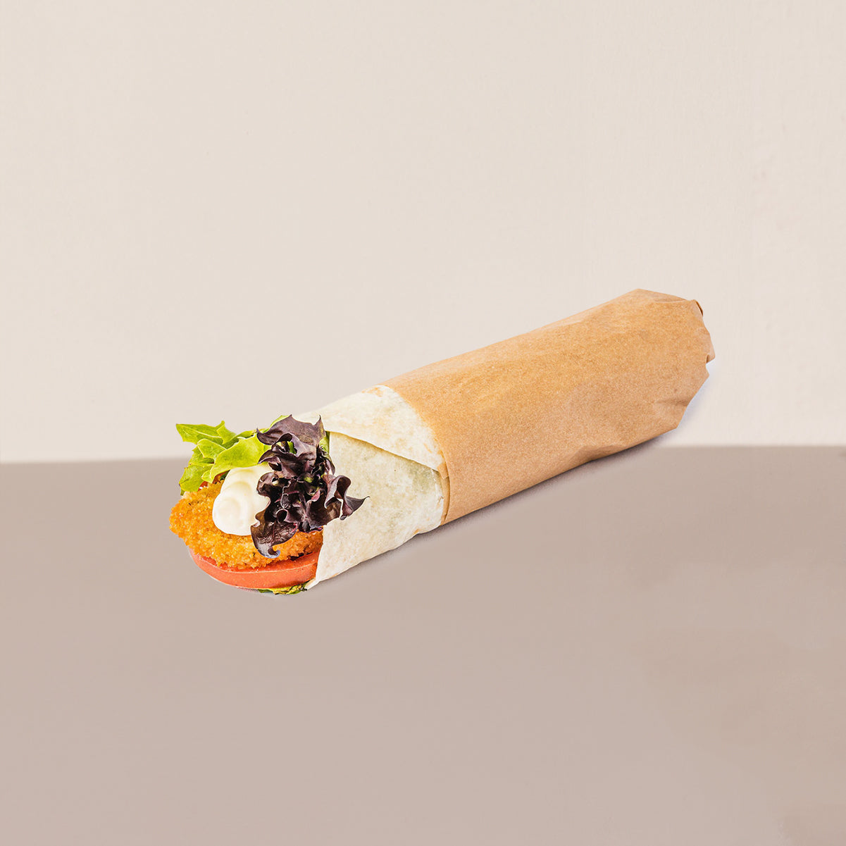 Plant-Based Schnitzel Wrap