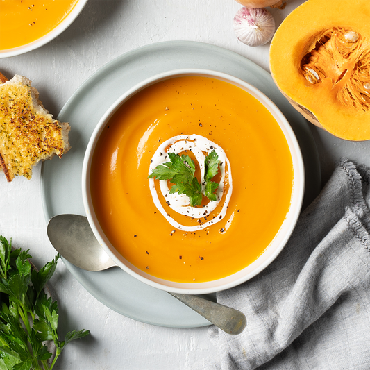 Soup and Herb Bread