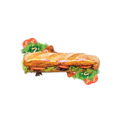 Chicken Schnitzel Baguette